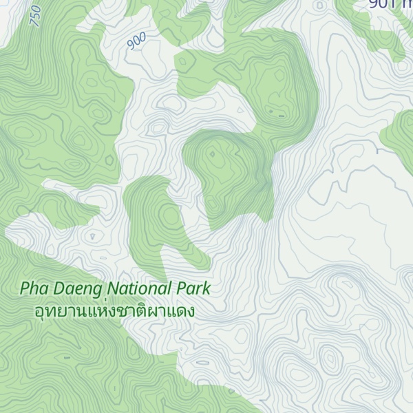Map of Doi Tham Yung