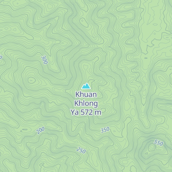 Map of Khuan Khlong Ya