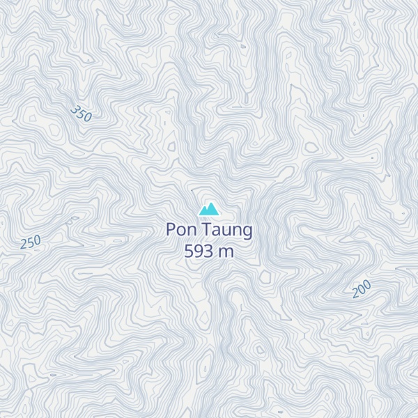 Map of Pon Taung