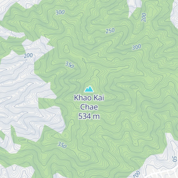 Map of Khao Kai Chae
