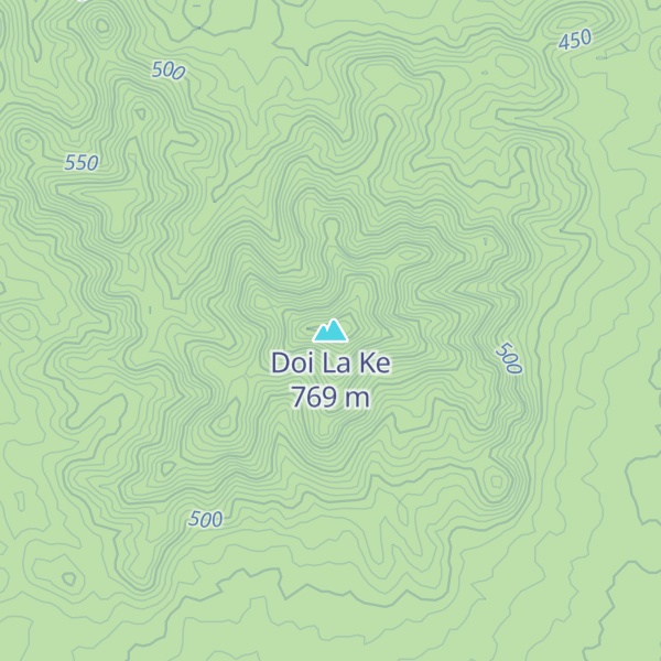 Map of Doi La Ke