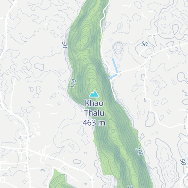 Map of Khao Thalu