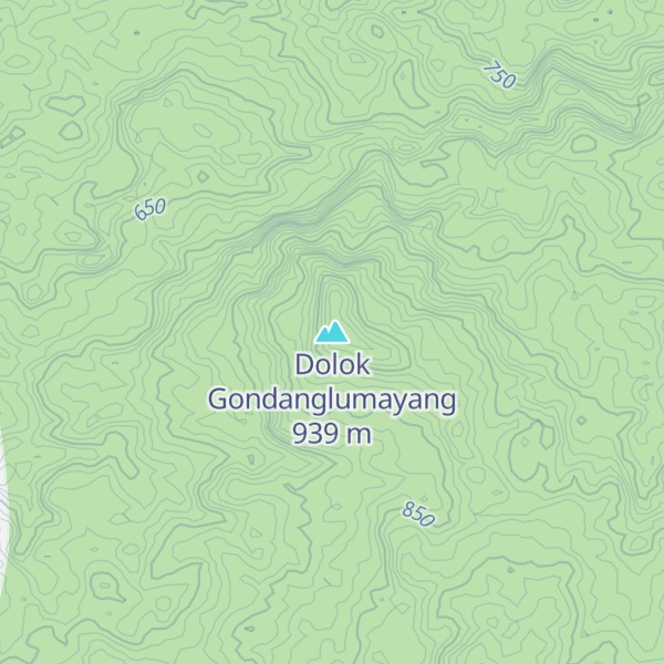 Map of Dolok Gondanglumayang