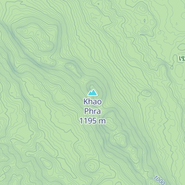 Map of Khao Phra