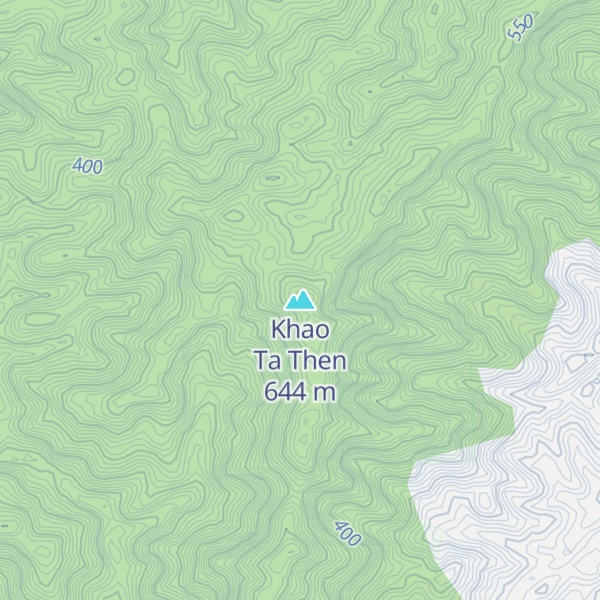 Map of Khao Ta Then