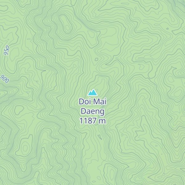 Map of Doi Mai Daeng