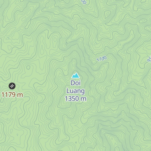 Map of Doi Luang
