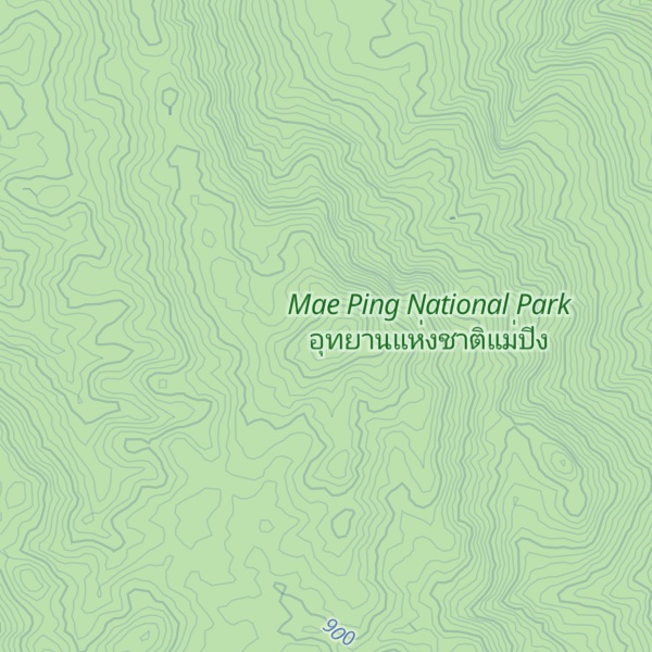 Map of Doi Mai Daeng