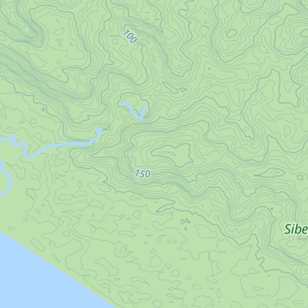 Map of Gunung Taitaiokbuk