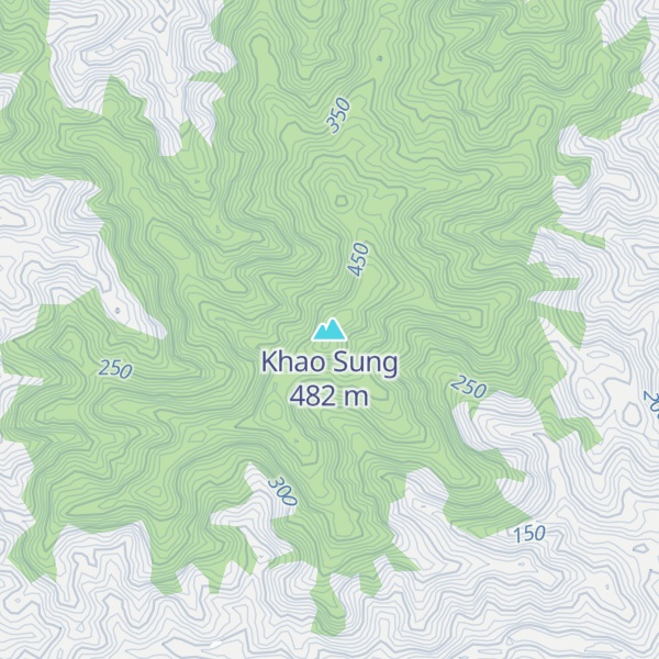 Map of Khao Sung