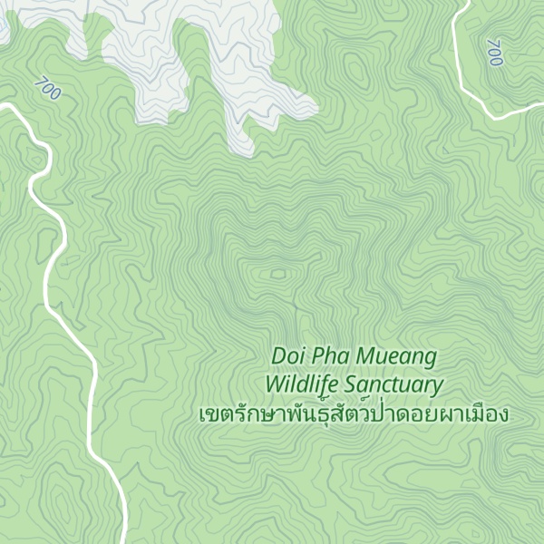 Map of Doi I Hui