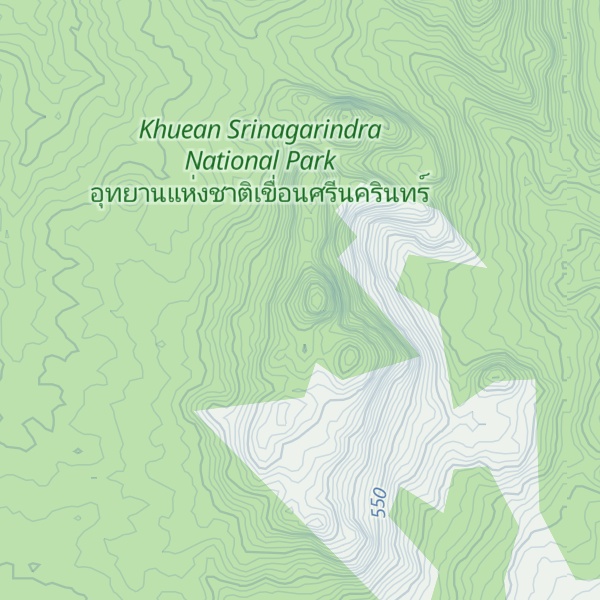 Map of Khao Yongwa