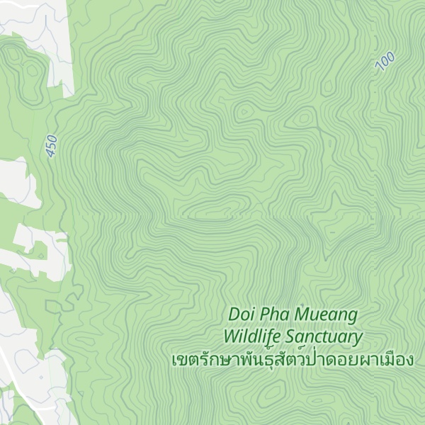 Map of Doi Luang
