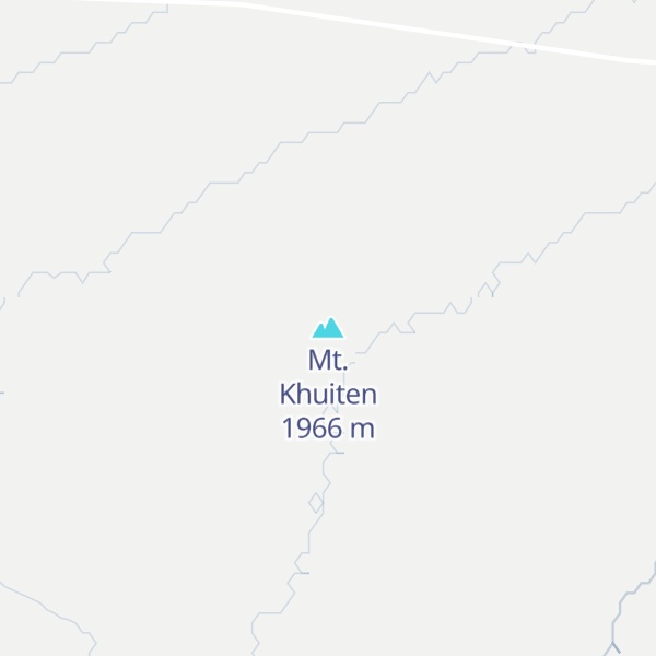 Map of Mt. Khuiten