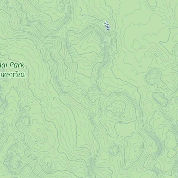 Map of Khao Huai Nga Chang