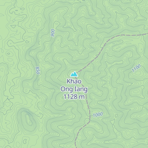 Map of Khao Ong Iang