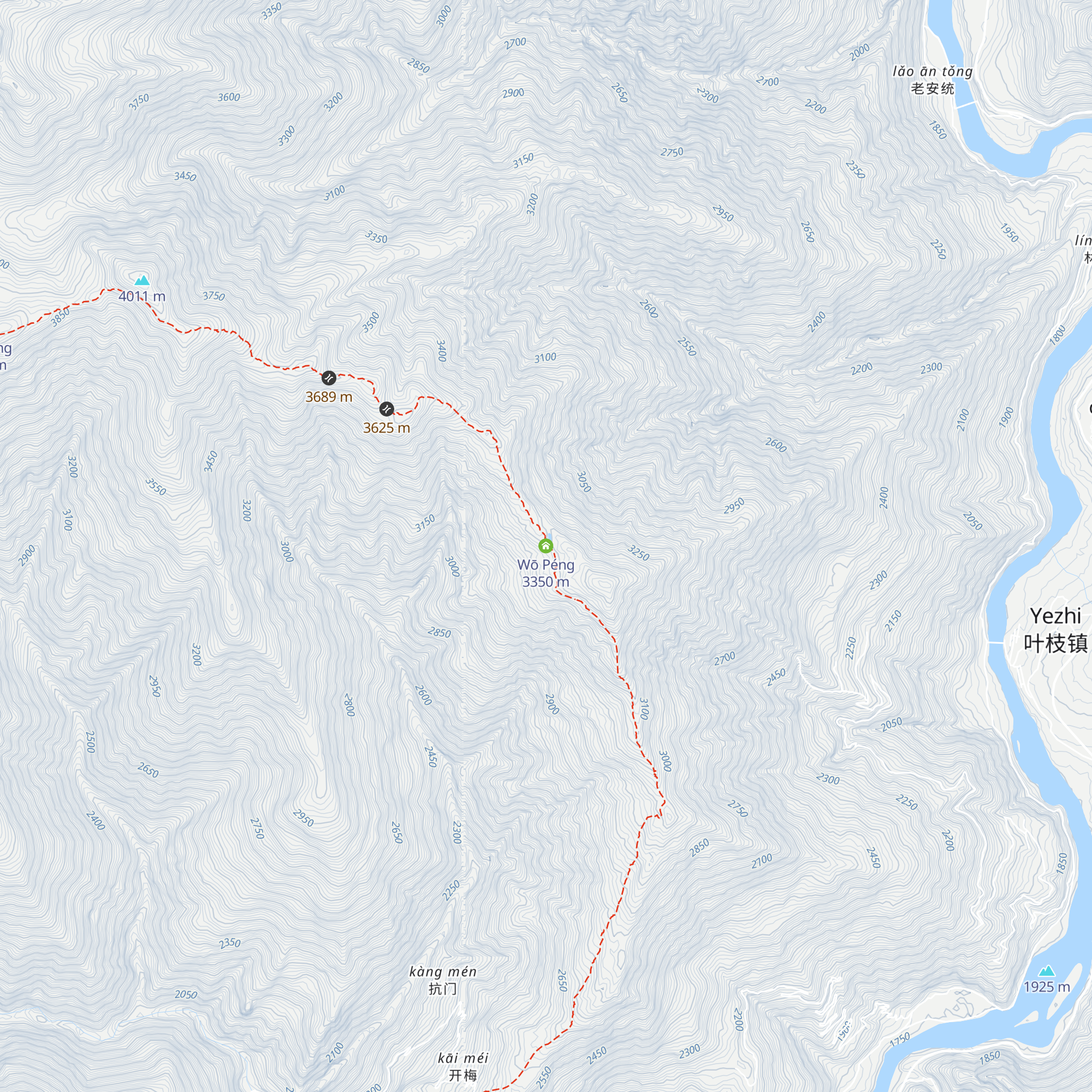 Wō Péng map