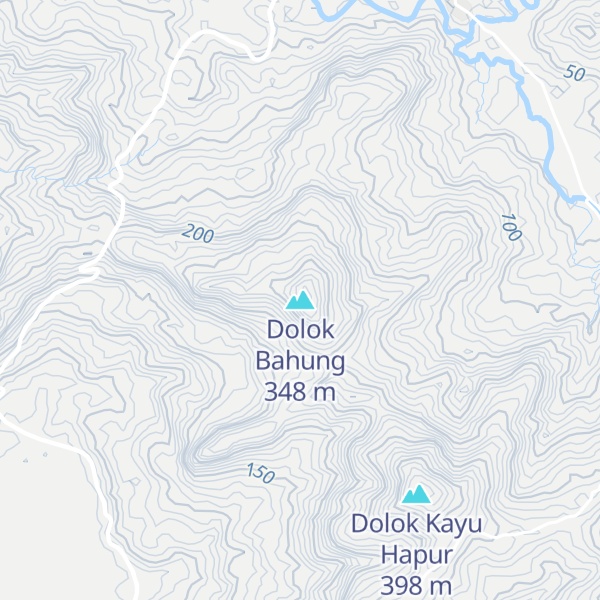 Map of Dolok Bahung