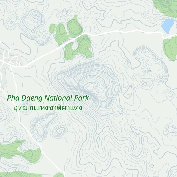 Map of Doi Makham Pom