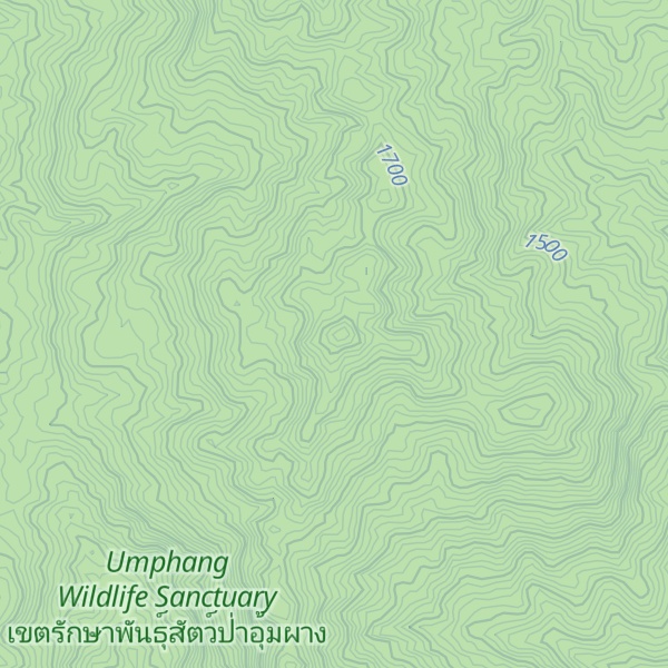 Map of Khao Tu Cho