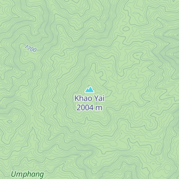 Map of Khao Yai