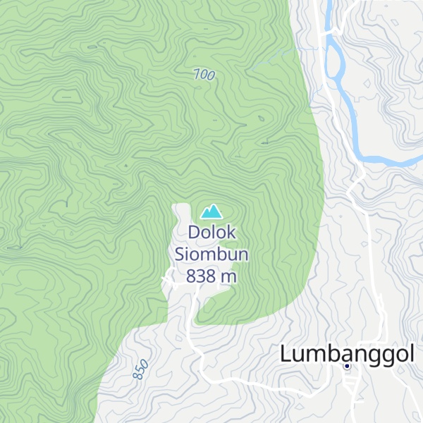 Map of Dolok Siombun