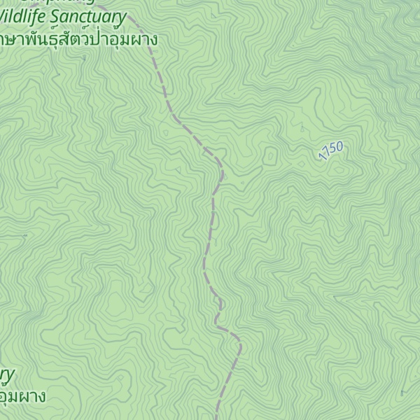 Map of Khao Yen