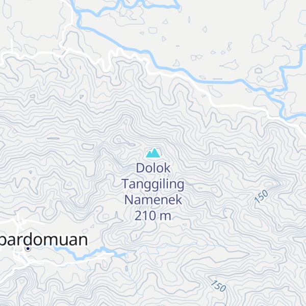 Map of Dolok Tanggiling Namenek