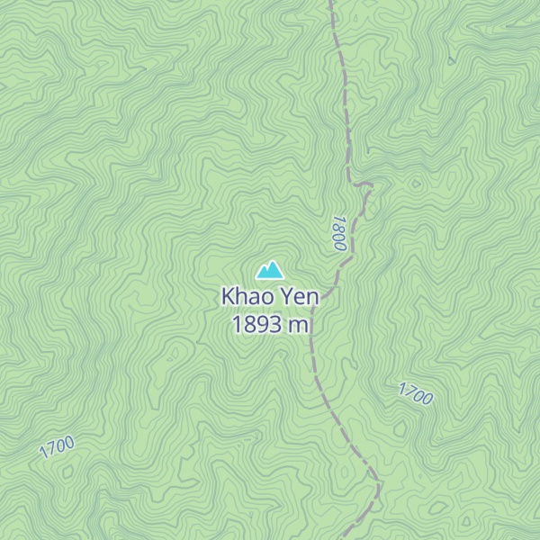 Map of Khao Yen