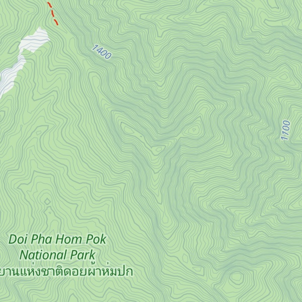 Map of Doi Dan Fak