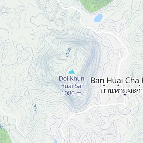 Map of Doi Khun Huai Sai