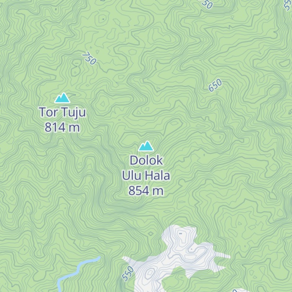 Map of Dolok Ulu Hala