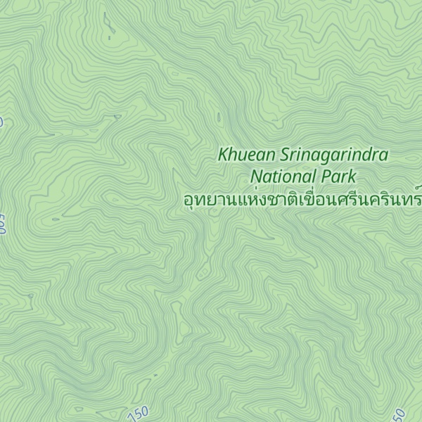 Map of Khao Ong Kha