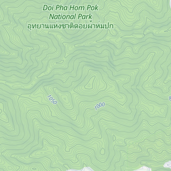 Map of Doi Tham Ngop