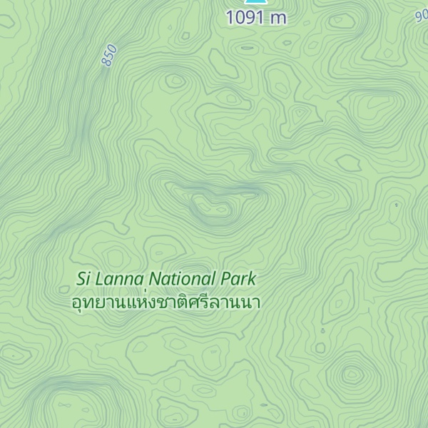 Map of Doi Pha Daeng