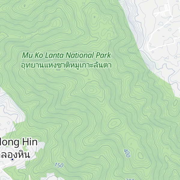 Map of Khao Lanta