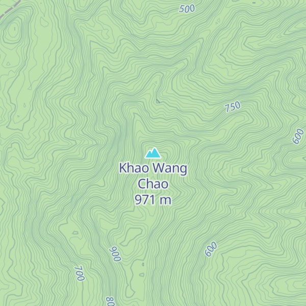 Map of Khao Wang Chao