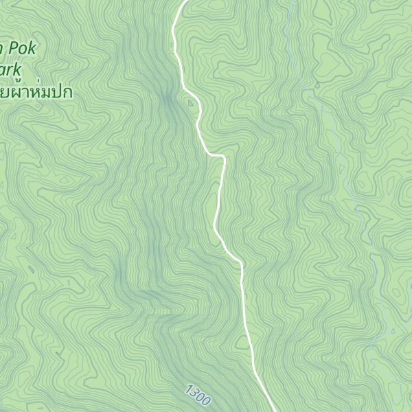 Map of Doi Ton Pheung