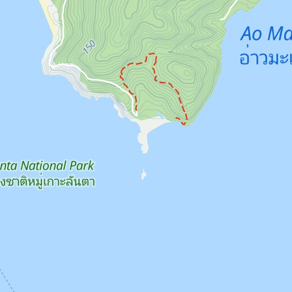 Map of Ta Noad Cape