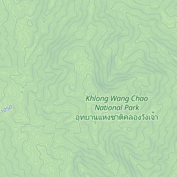 Map of Khao Kha Khaeng