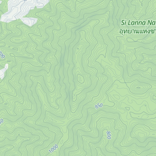 Map of Doi Chom Hot