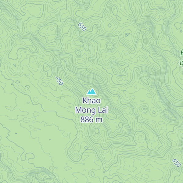 Map of Khao Mong Lai