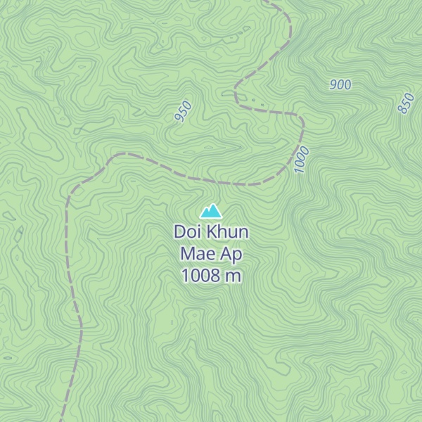 Map of Doi Khun Mae Ap