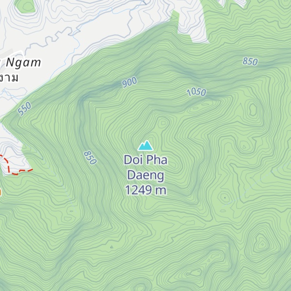 Map of Doi Pha Daeng