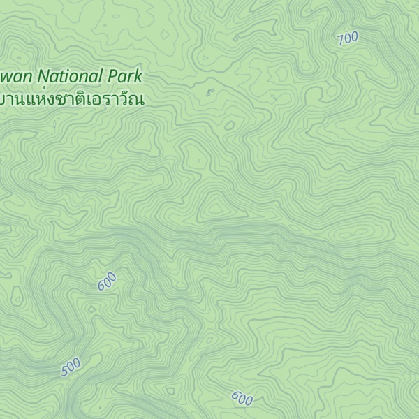 Map of Khao Kro Krae