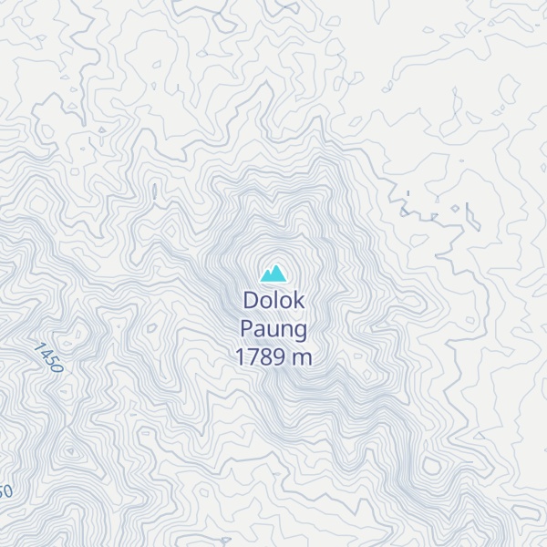 Map of Dolok Paung