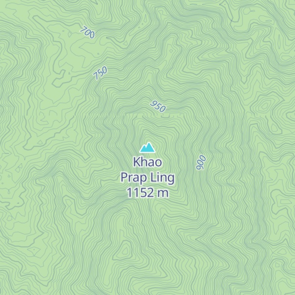 Map of Khao Prap Ling