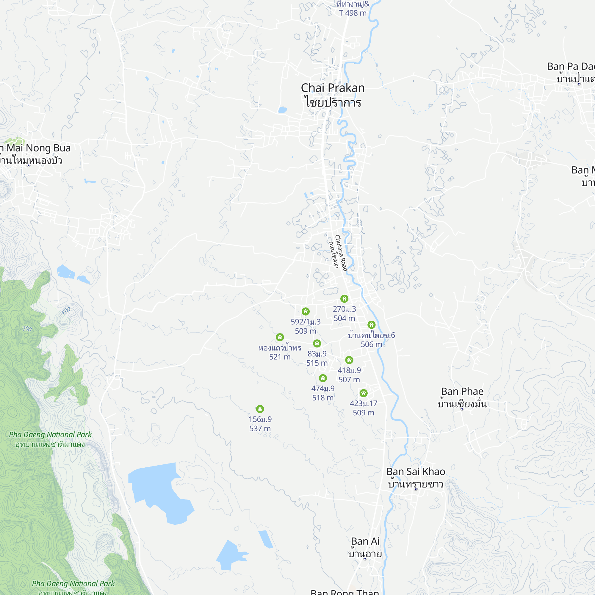 466ห้องแถวใหม่ map