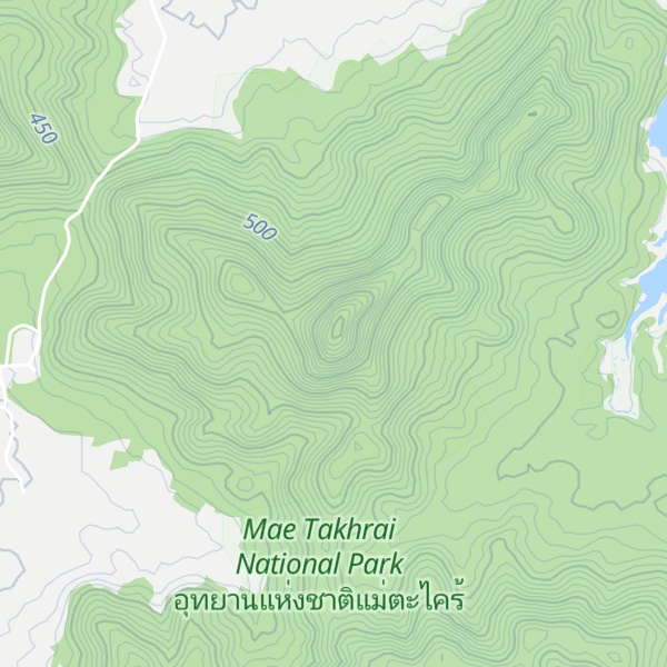 Map of Doi Khamor