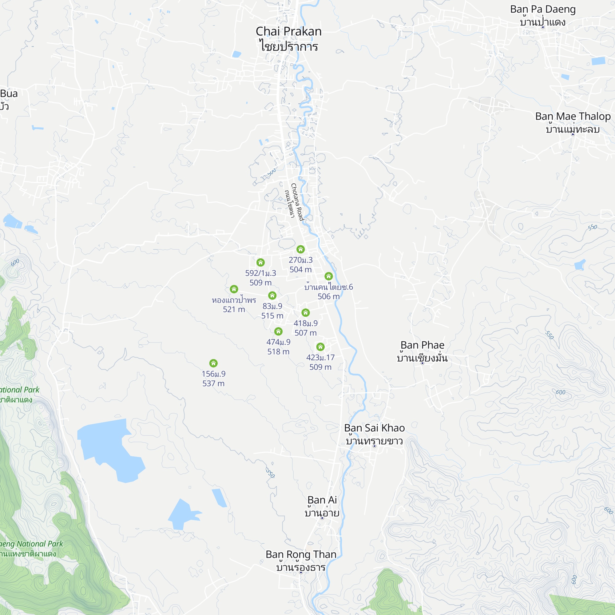 หองแถวใหม่ม.9 map